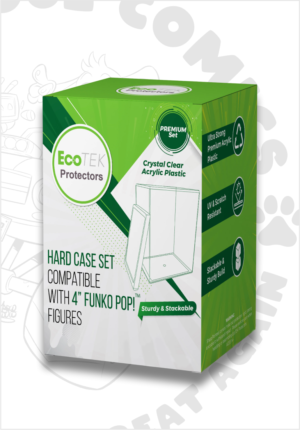 Ecotek Hard Case Funko Pop Protectors for 4” Funko Pop Figures 2